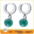 ER15063 stainless steel drop earrings , fashion hoop earring jewellery